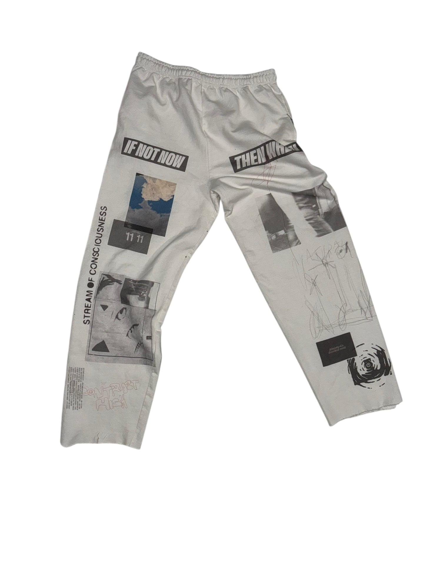 STREAM OF CONSCIOUSNESS REVERSIBLE SWEATS