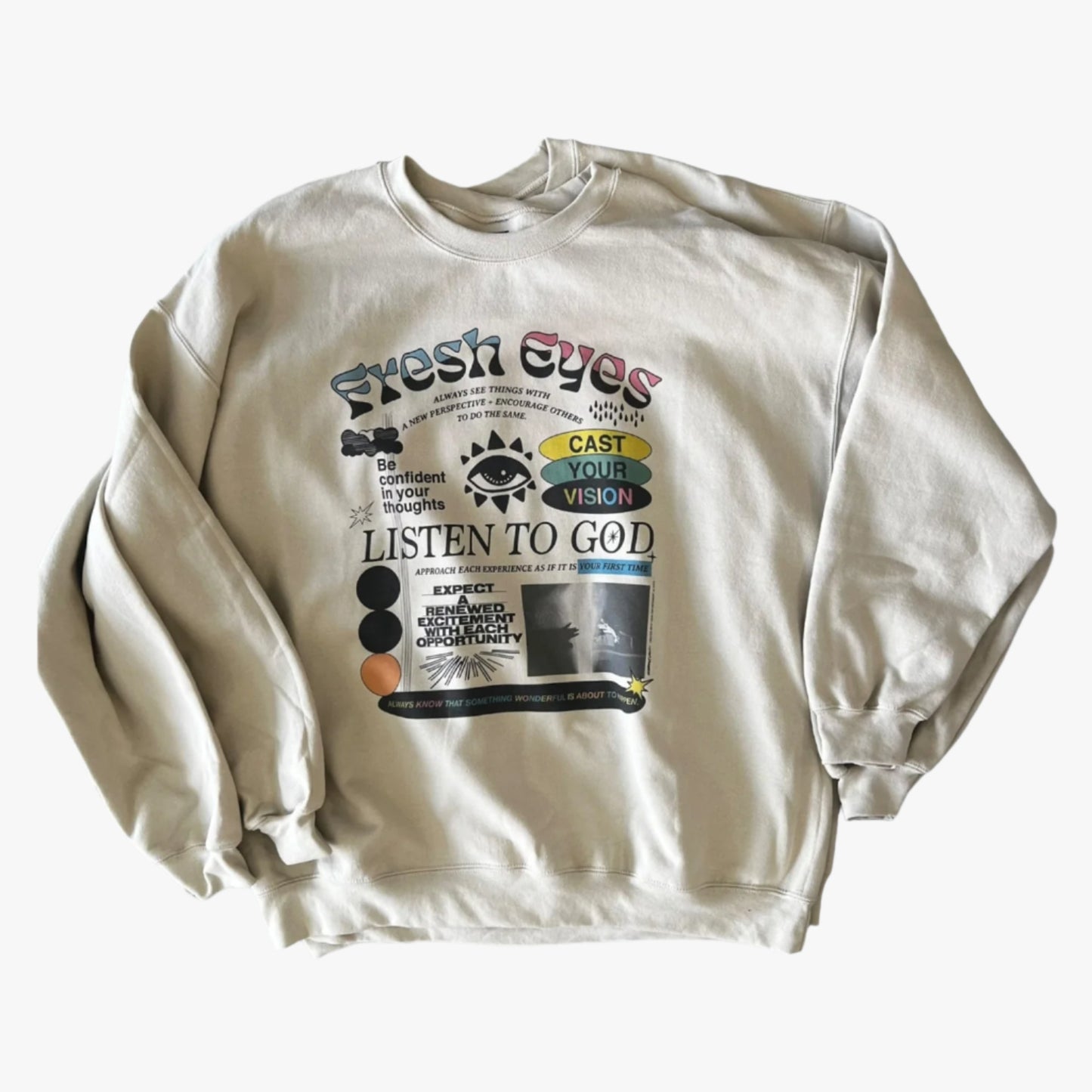 FRESH EYES CREWNECK